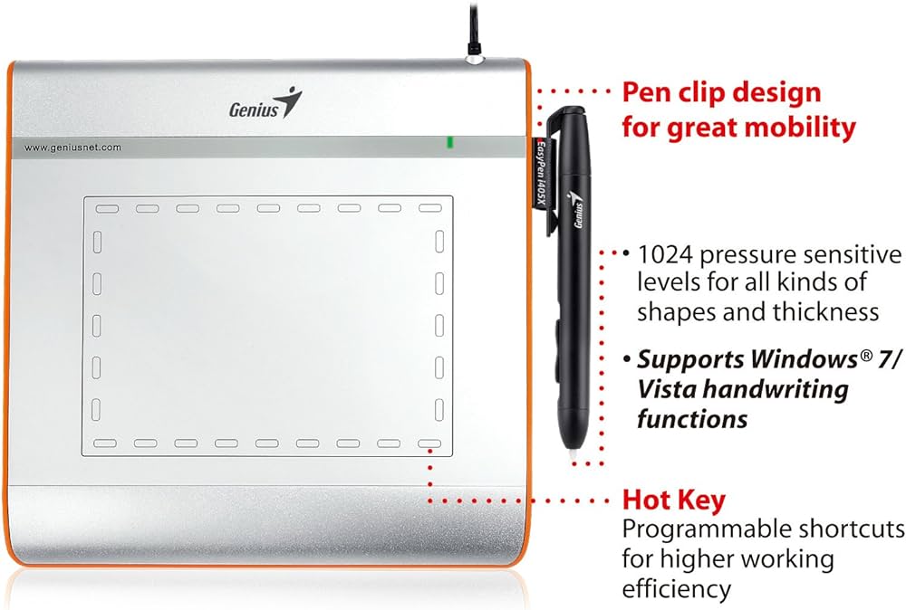 Genius EasyPen i405x 4"x5.5" Pen Storable