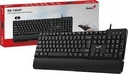 Genius KB-100XP USB Wired Classic Keyboard with Palm Rest