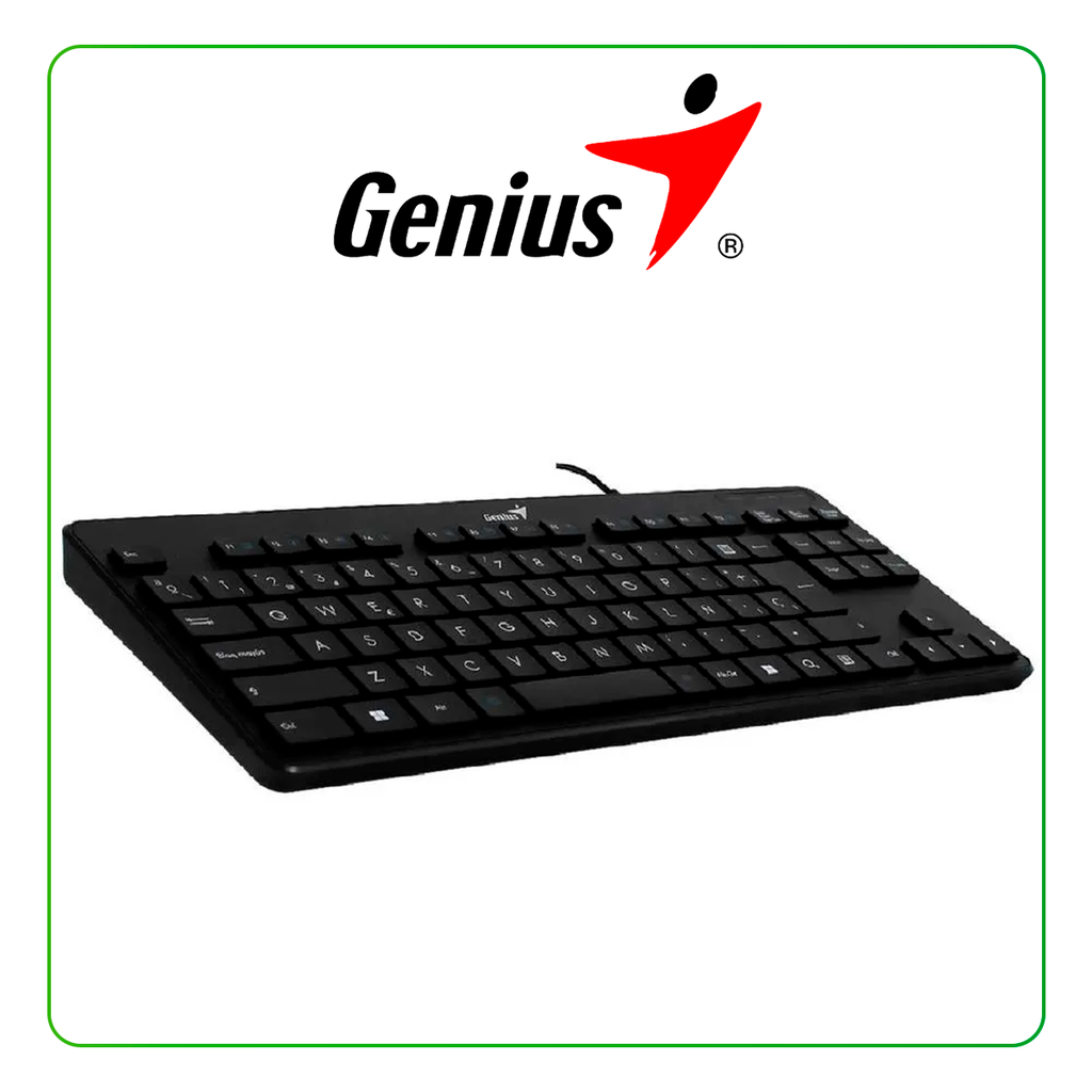 Genius Luxemate 110 USB Compact Multimedia Wired Keyboard