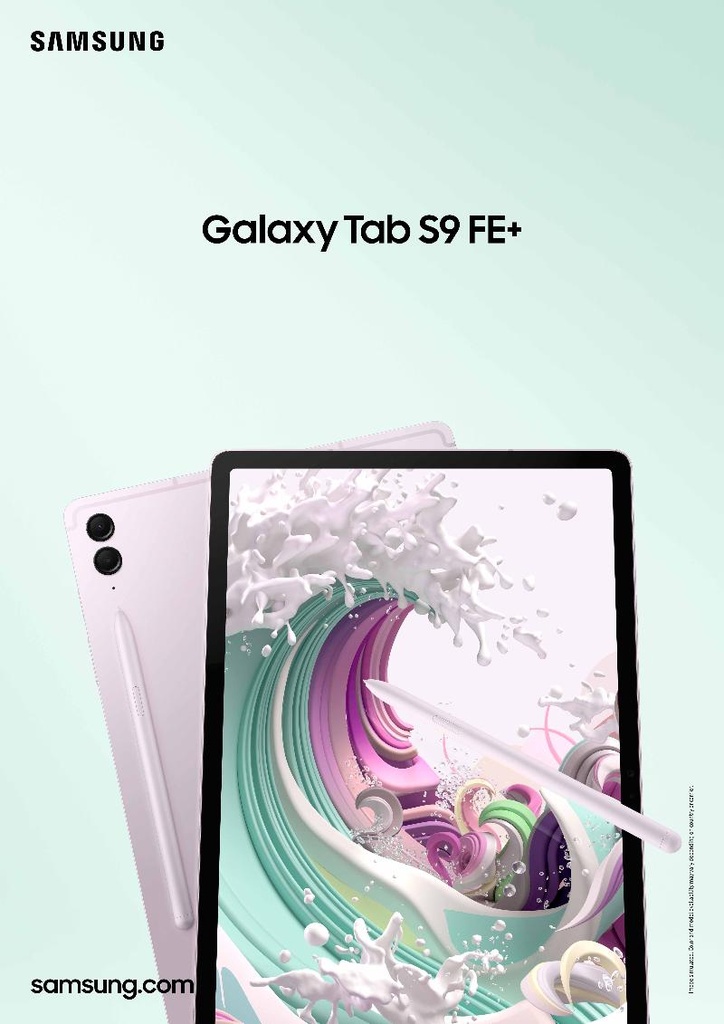 Samsung Galaxy Tab S9 FE+ 5G  (Keyboard not included)