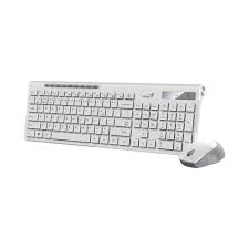 Genius SlimStar 8230 Wireless bluetooth keyboard and mouse combo White