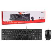 Genius SlimStar C126 Wired Slim KB and Mouse Combo