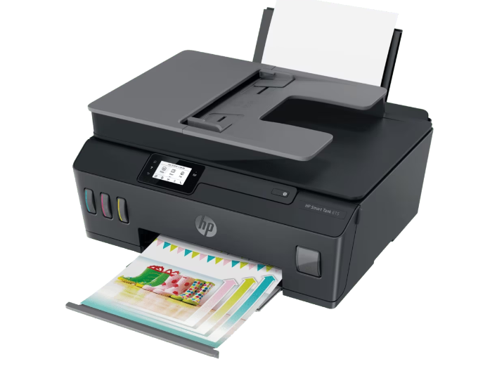 HP Smart Tank 615 AiO WL CISS Printer - Print, copy, scan, fax, ADF and wireless