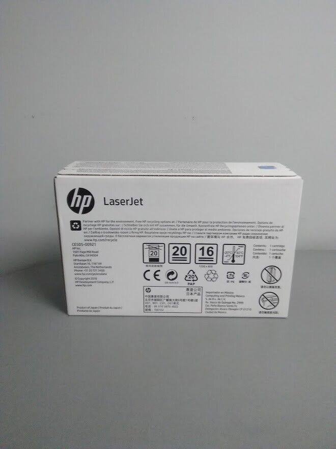 HP 05J Blk Contract LJ Toner Cartridge