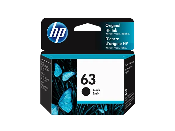 HP 63 Black Ink Cartridge