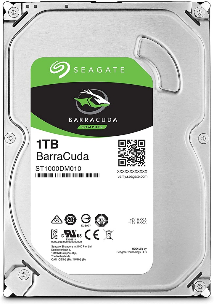 Seagate BARRACUDA® 1TB