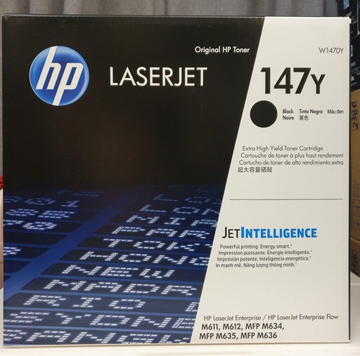[W1470YC] HP 147Y Blk Contract LaserJet Toner Cartilage