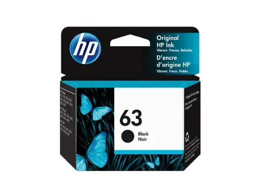 [F6U62AA] HP 63 Black Ink Cartridge