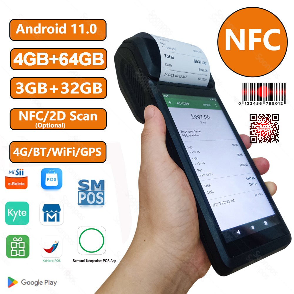 Handheld Smart POS Terminal Q6