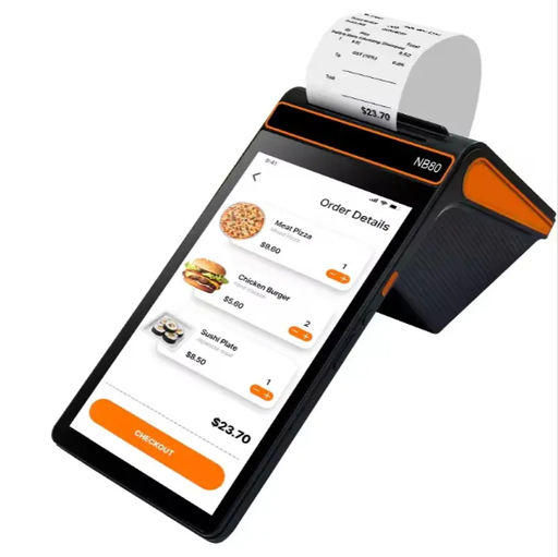 NB80 Handheld Mobile Pos Terminal Android 12 80mm