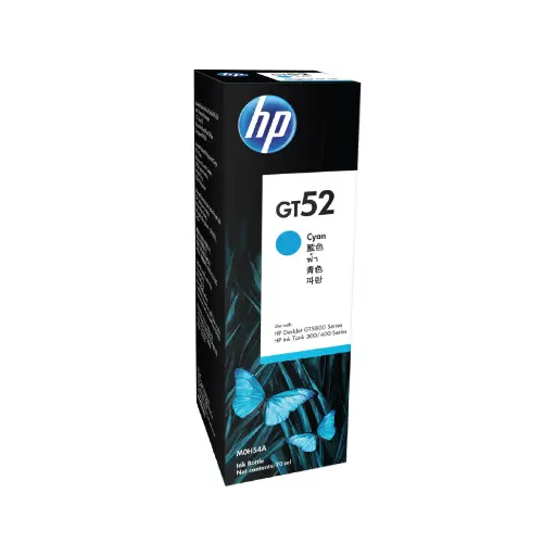 HP GT 52 Cyan Ink Cartridge 