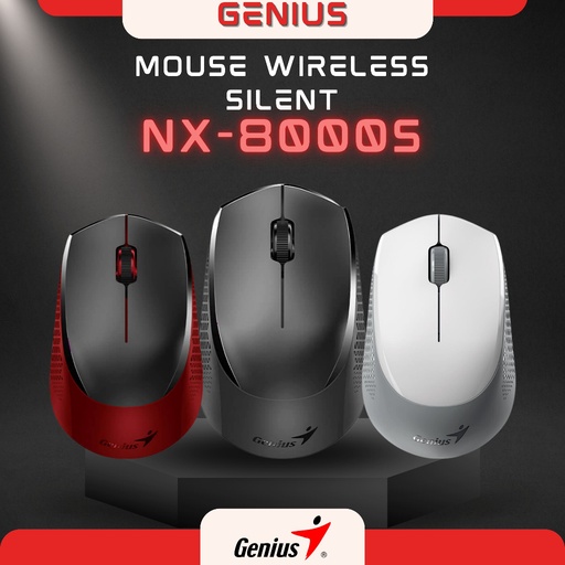 Genius NX-8000S Wireless Silent Mouse