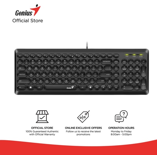 Genius SlimStar Q200 USB Keyboard