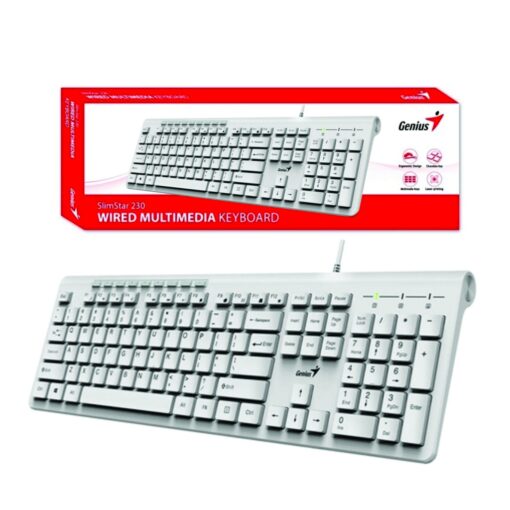 Genius SlimStar 126 Slim Multimedia Keyboard
